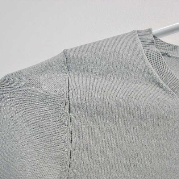 Aritzia Babaton Gray Sculpt Knit Empire Long Sleeve Top Size XS - Picture 7 of 11